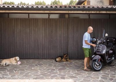 preparazione moto per Matrimonio country chic a Bergamo, Lombardia