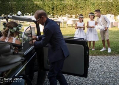 paggetti e damigelle al Matrimonio country chic in Villa Pesenti Agliardi, Bergamo